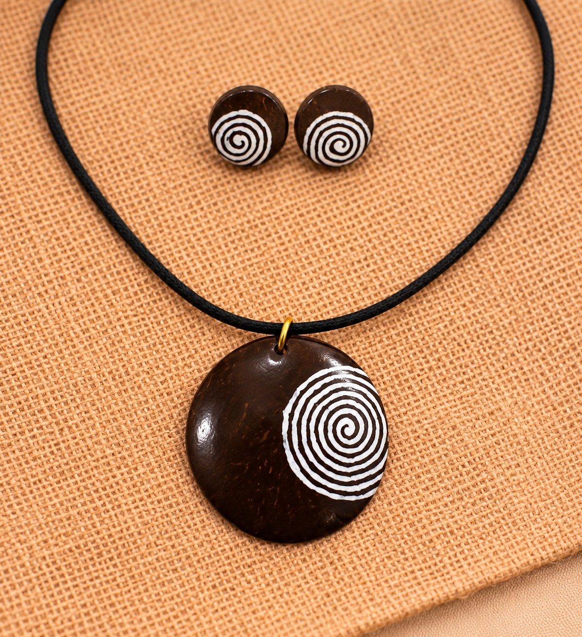 Pendant set - Spiral Harmony