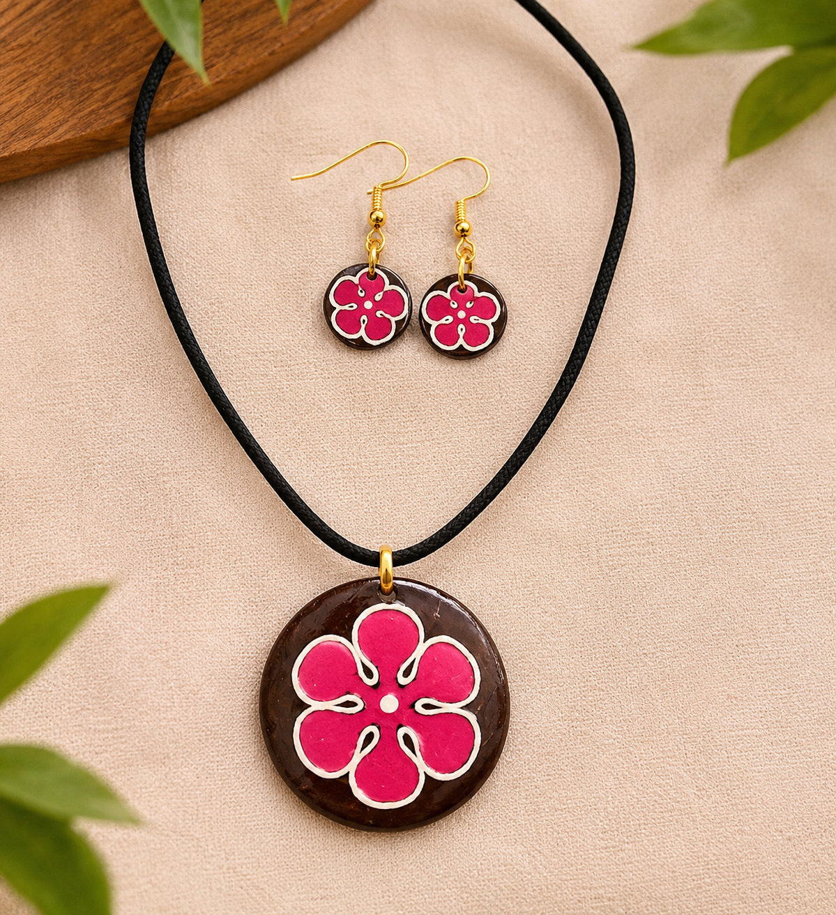 Pendant set - Pink Bloom